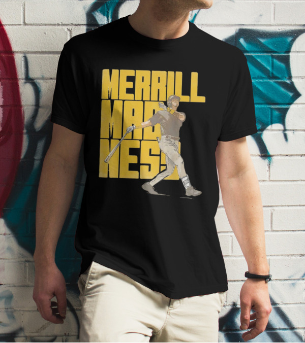 Merrill Madness San Diego Padres Baseball Jackson T-Shirt