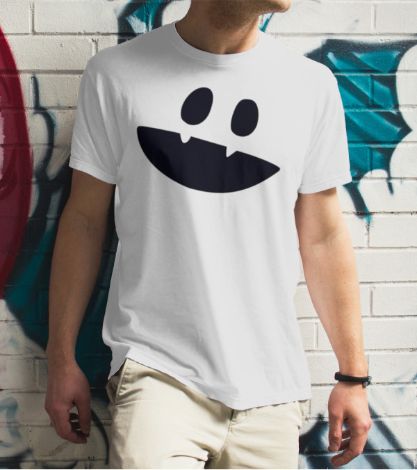Jack Frost Persona Black Smiley Face T-Shirt