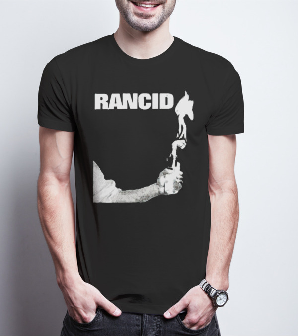 Rancid EP Cover Molotov Cocktail T-Shirt