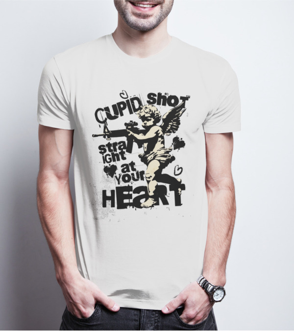 Cupid Shot Straight At Your Heart T-Shirt