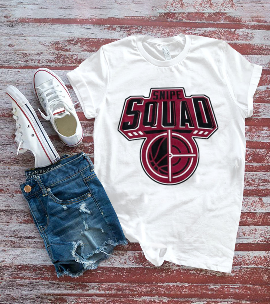 Toronto Raptors Snipe Squad Basketball Target T-Shirt