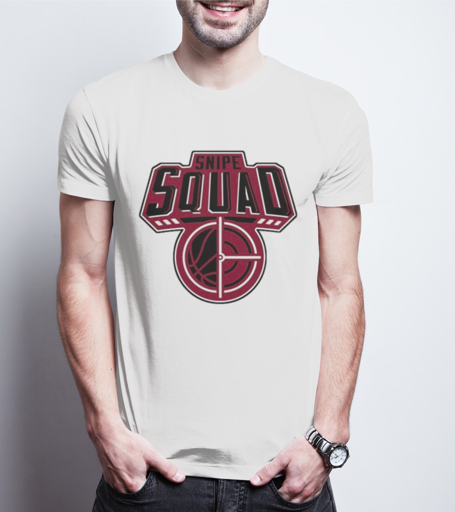 Toronto Raptors Snipe Squad Basketball Target T-Shirt
