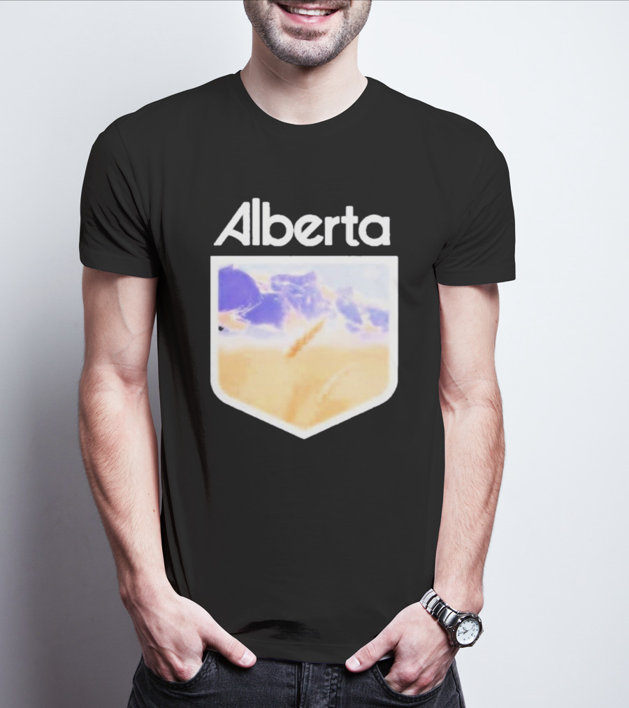 Vitamin Deer Alberta Life Scenic Shield T-Shirt
