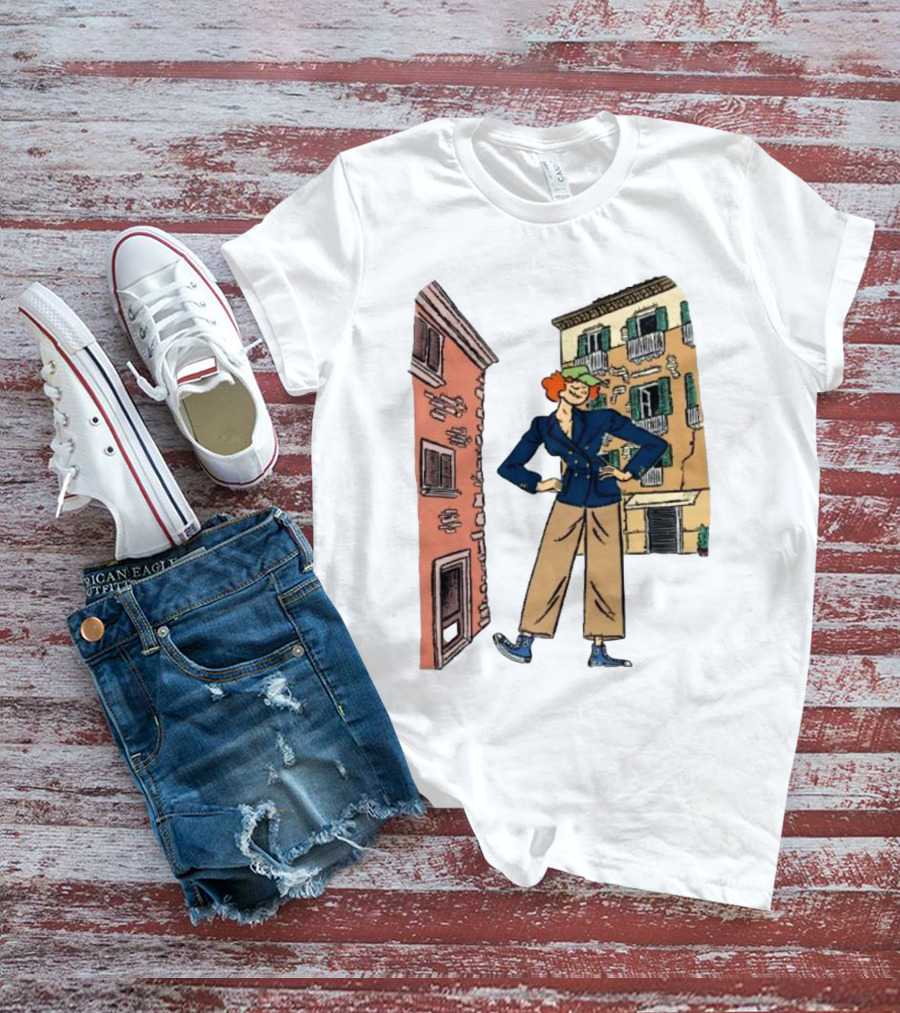 Dick Carroll X Roy Roger’s Positano Chic Casual Stroll T-Shirt
