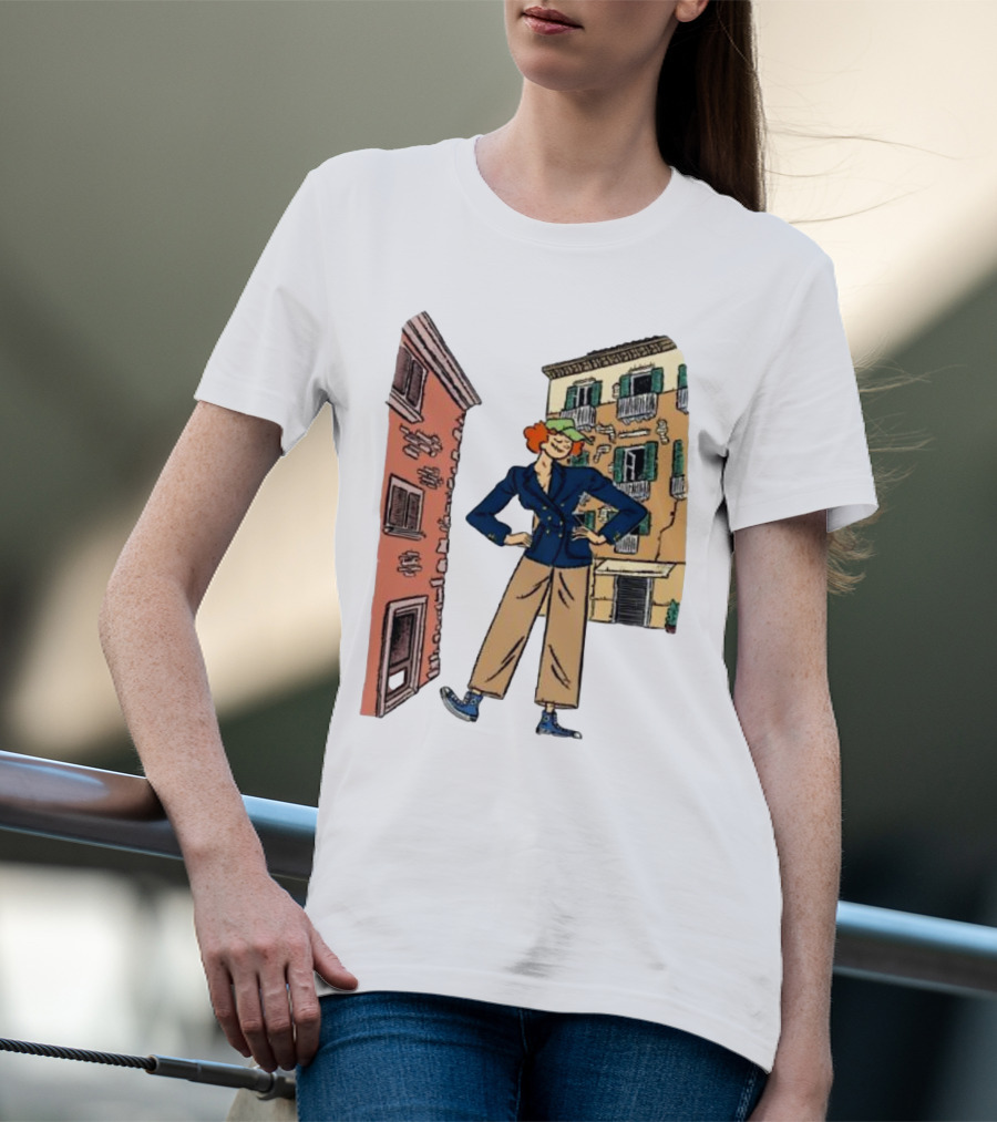 Dick Carroll X Roy Roger’s Positano Chic Casual Stroll T-Shirt