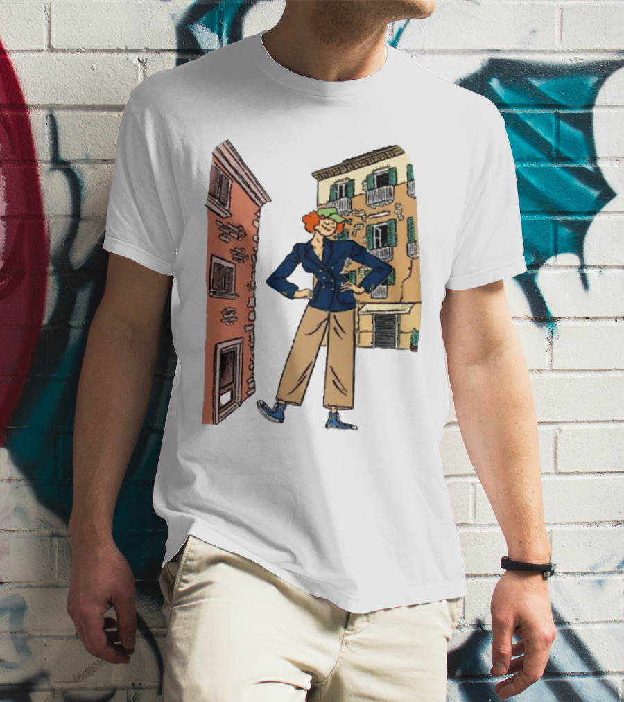 Dick Carroll X Roy Roger’s Positano Chic Casual Stroll T-Shirt