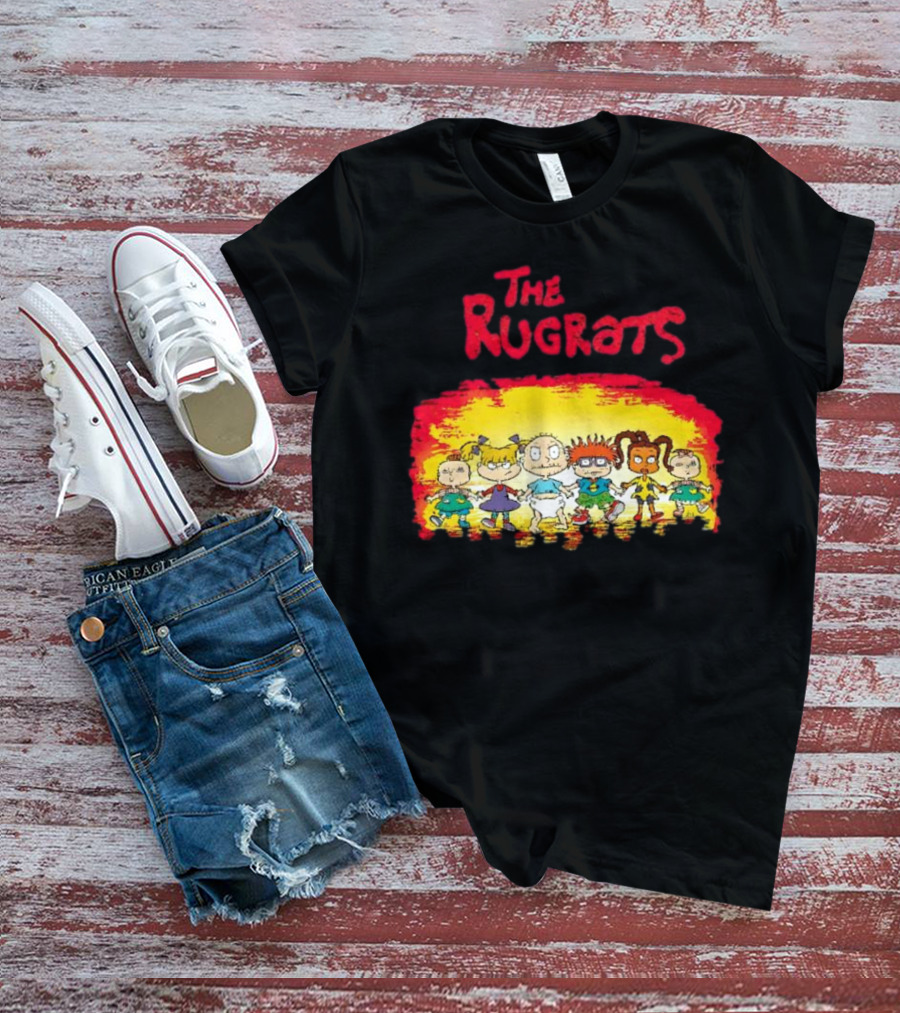 The Rugrats Characters X The Warriors Fusion T-Shirt