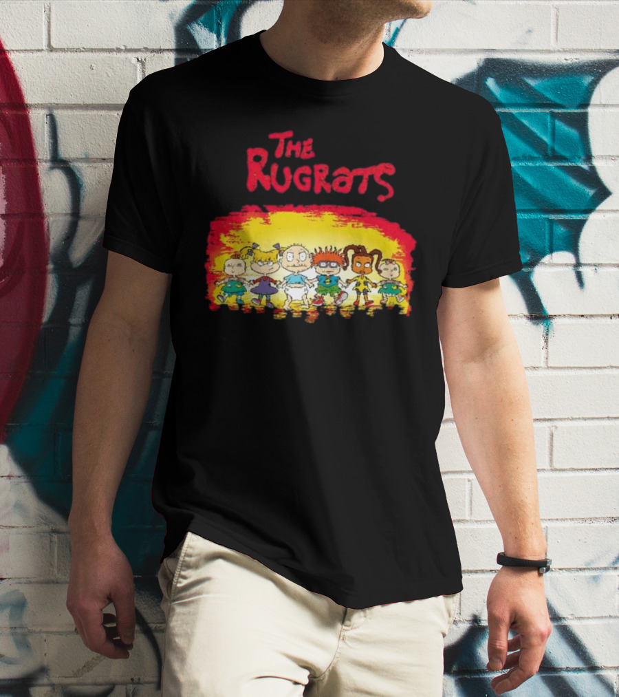 The Rugrats Characters X The Warriors Fusion T-Shirt