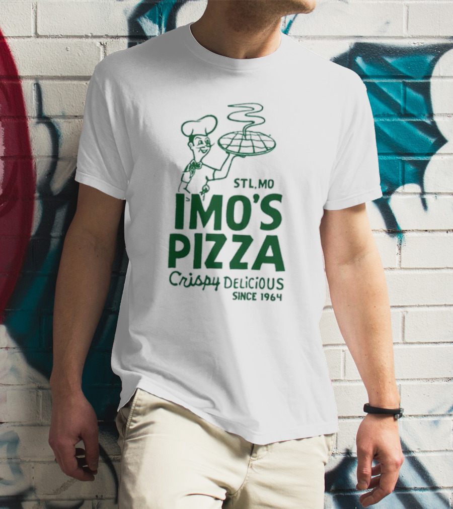 St. Louis Imo's Pizza Crispy Delicious Since 1964 T-Shirt