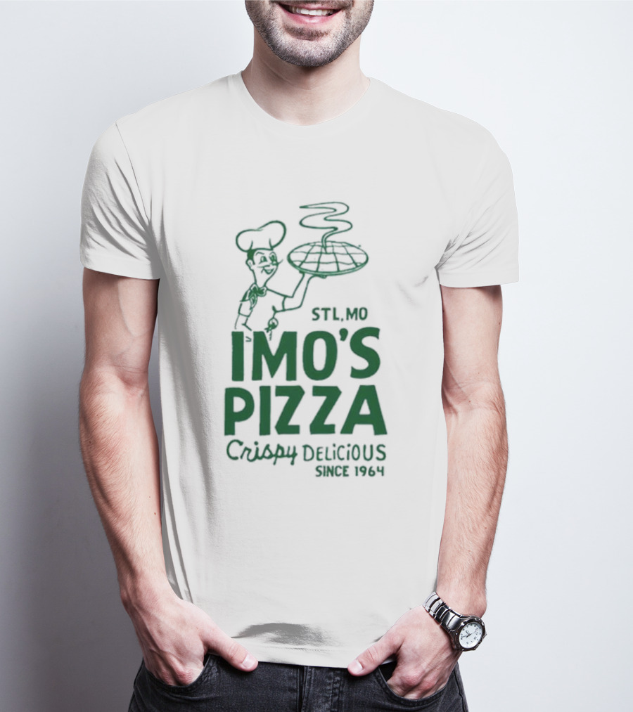 St. Louis Imo's Pizza Crispy Delicious Since 1964 T-Shirt