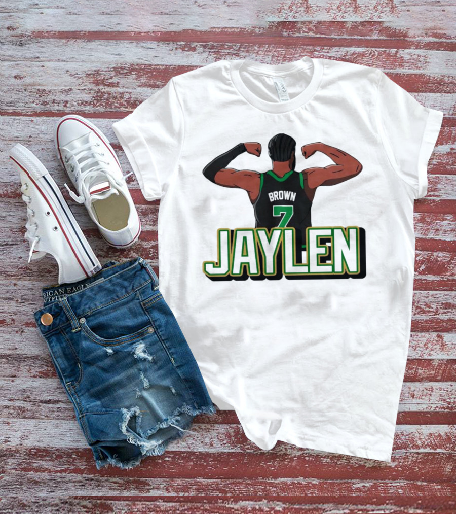 Jaylen Brown Number 7 Flex Boston Celtics T-Shirt