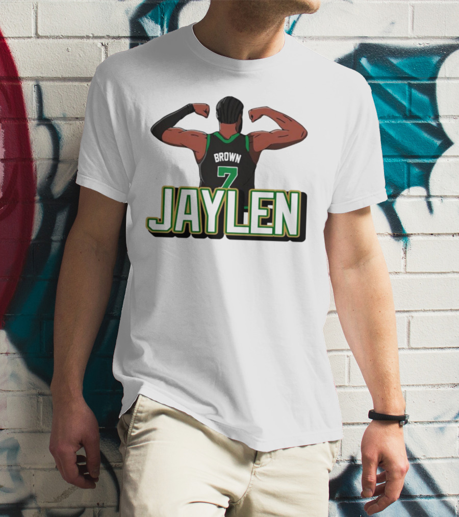 Jaylen Brown Number 7 Flex Boston Celtics T-Shirt