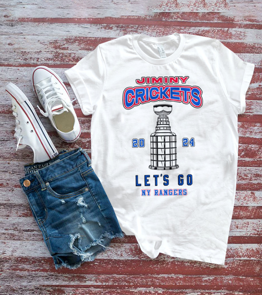 Jiminy Crickets Let's Go NY Rangers T-Shirt