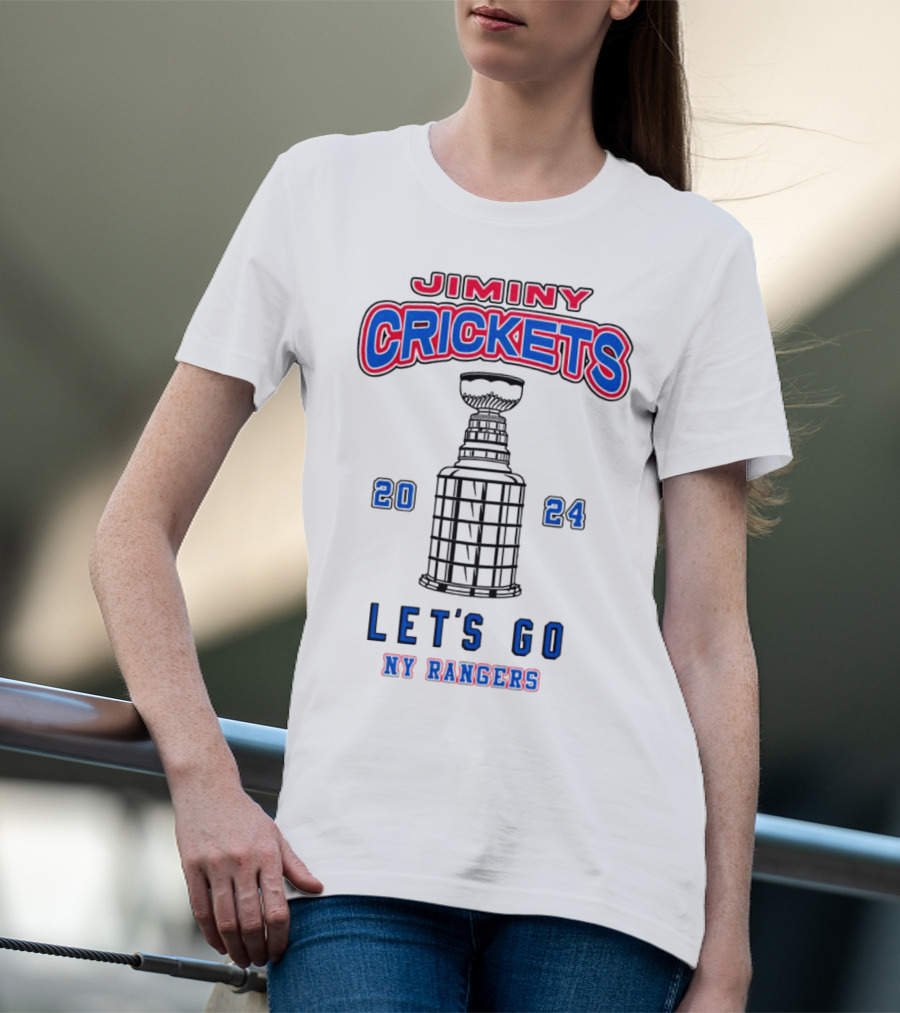 Jiminy Crickets Let's Go NY Rangers T-Shirt