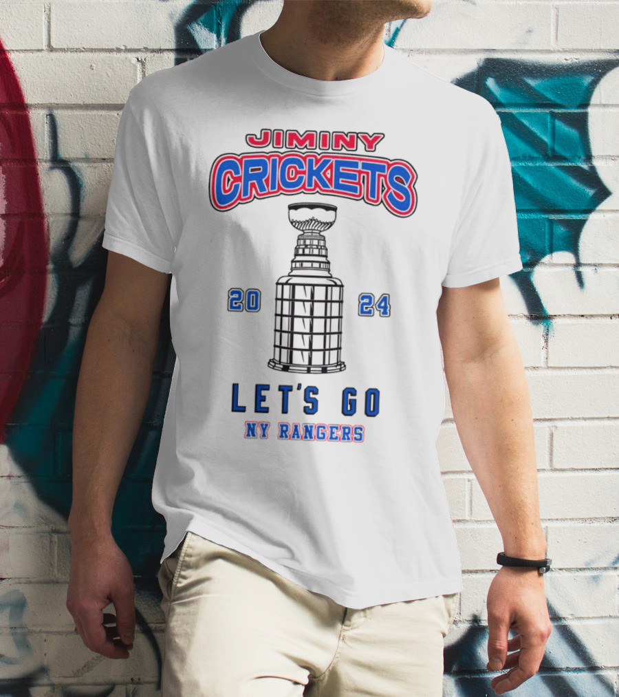 Jiminy Crickets Let's Go NY Rangers T-Shirt