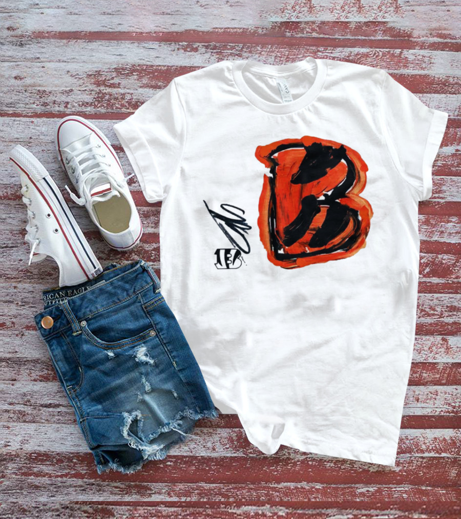 Rookies Cincinnati Bengals Bold Orange B T-Shirt