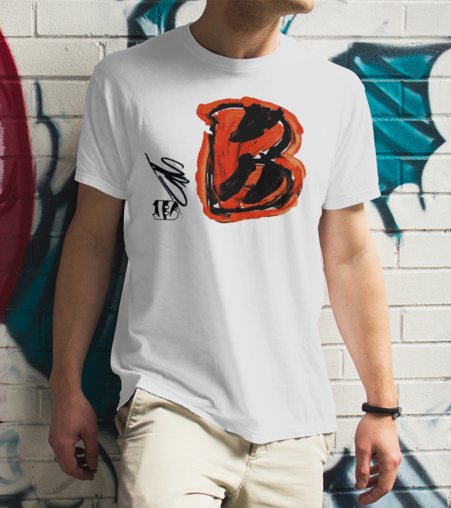 Rookies Cincinnati Bengals Bold Orange B T-Shirt