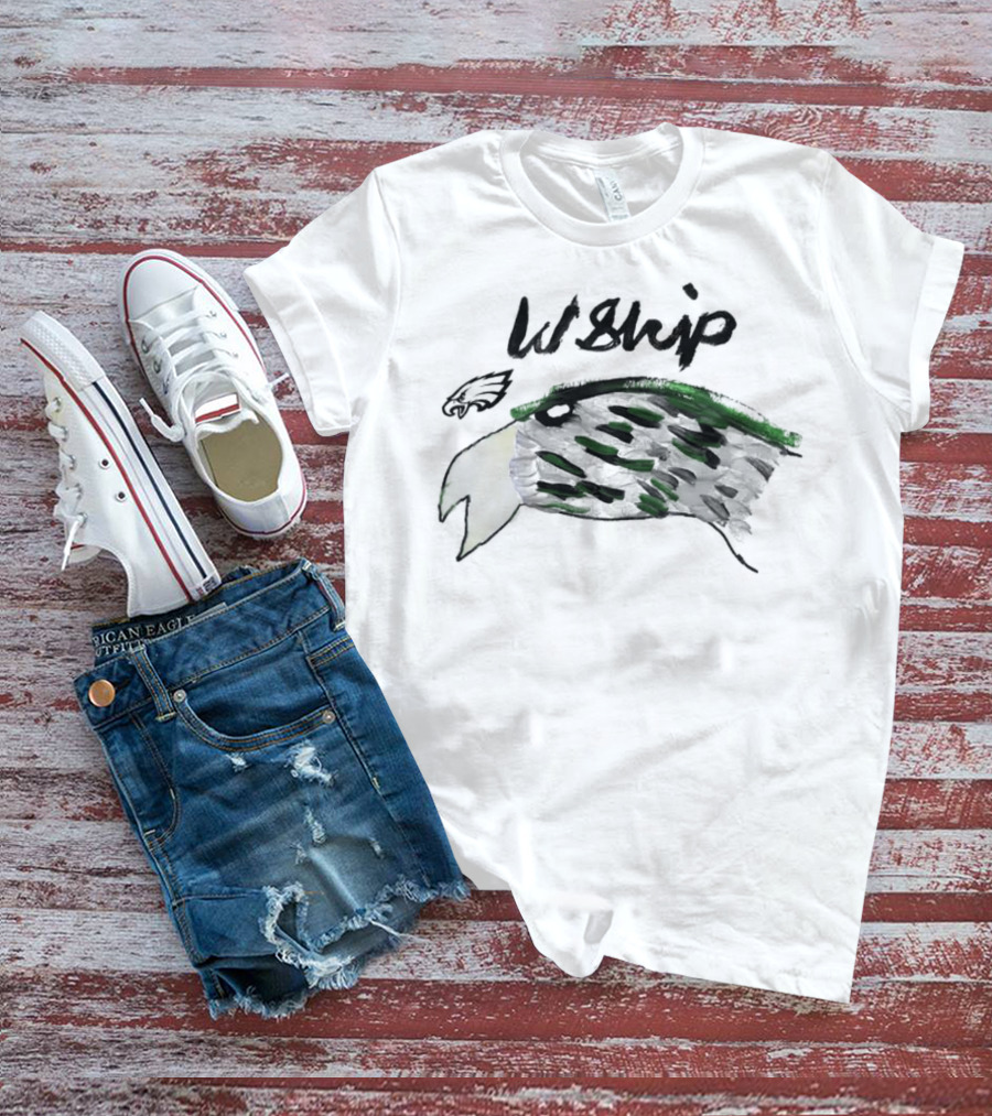 Rookies Paint Philadelphia Eagles W Ship T-Shirt