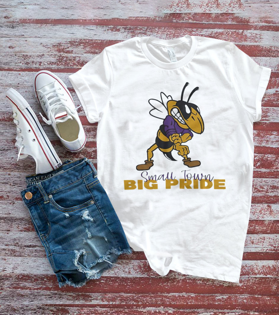 Small Town Big Pride Bee Mascot T-Shirt