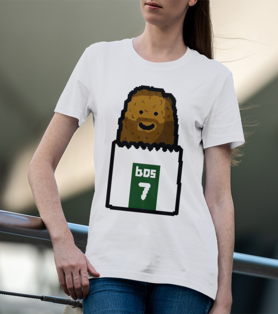 Jaylen Brown Celtics Hash Brown BOS 7 T-Shirt