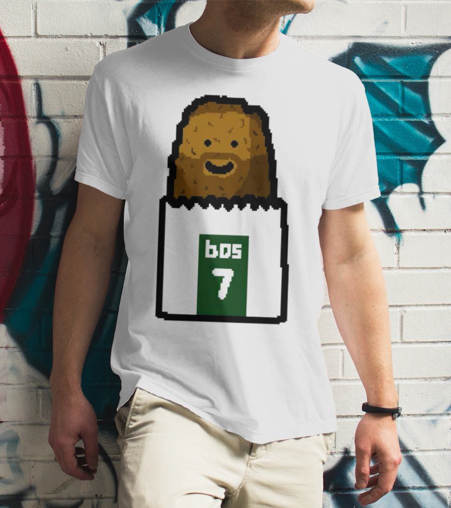 Jaylen Brown Celtics Hash Brown BOS 7 T-Shirt