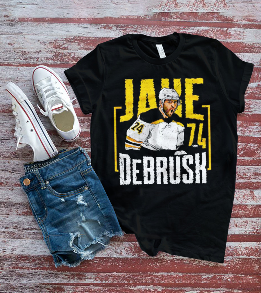 Jake DeBrusk 74 Boston Hockey Player T-Shirt