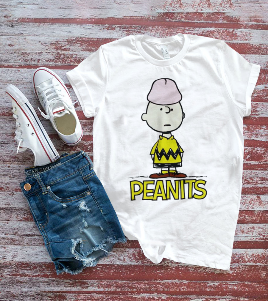 Peanits Charlie Brown Comic T-Shirt
