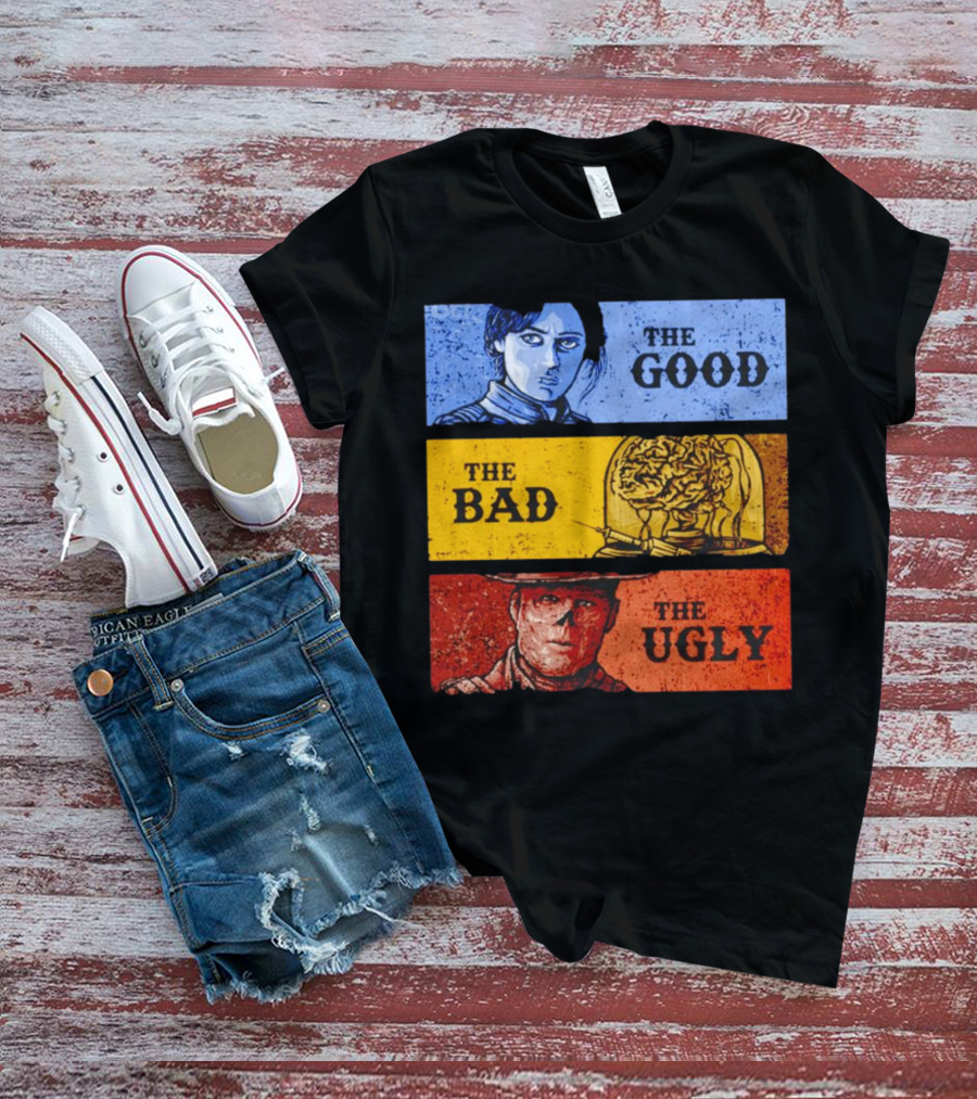 Fallout The Good The Bad The Ugly Character Carousel T-Shirt
