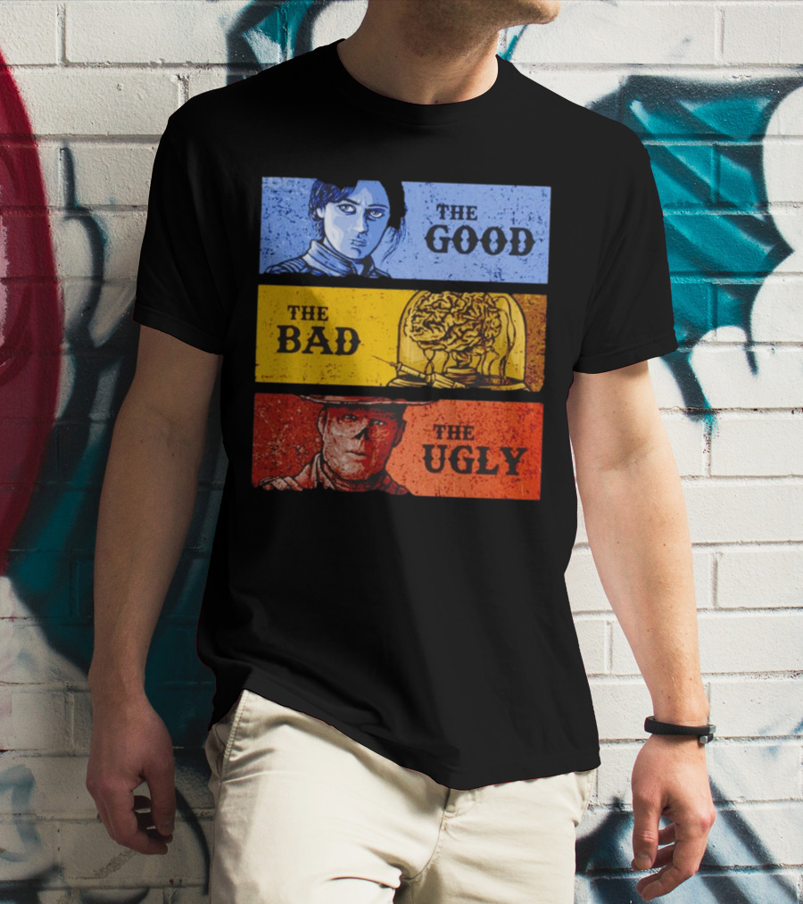 Fallout The Good The Bad The Ugly Character Carousel T-Shirt