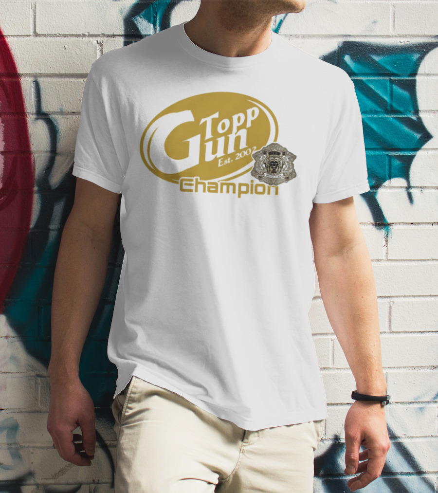 Topp Gun Champion Est. 2002 T-Shirt