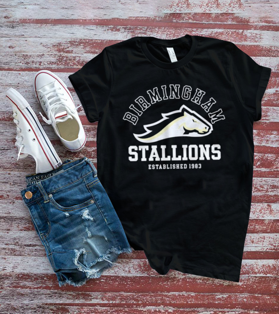Birmingham Stallions Established 1983 T-Shirt