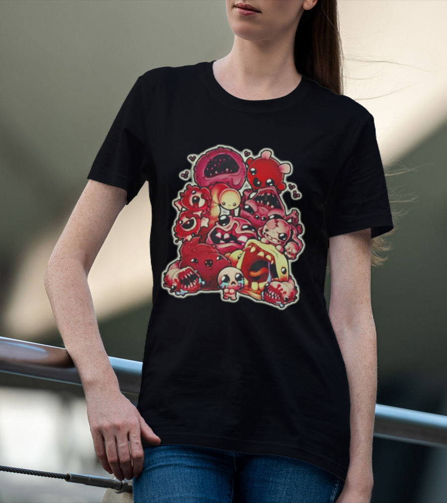 The Binding Of Isaac The Basement Monsters Collection T-Shirt
