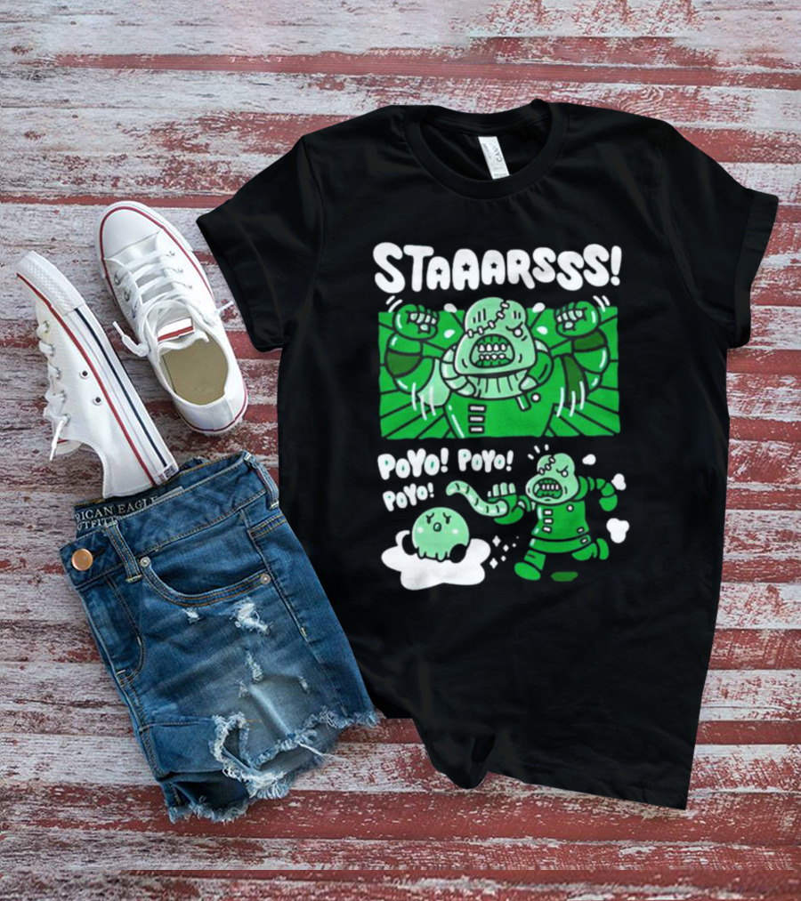 STAAARSSS Poyo Poyo Poyo Alien Creature Encounter T-Shirt