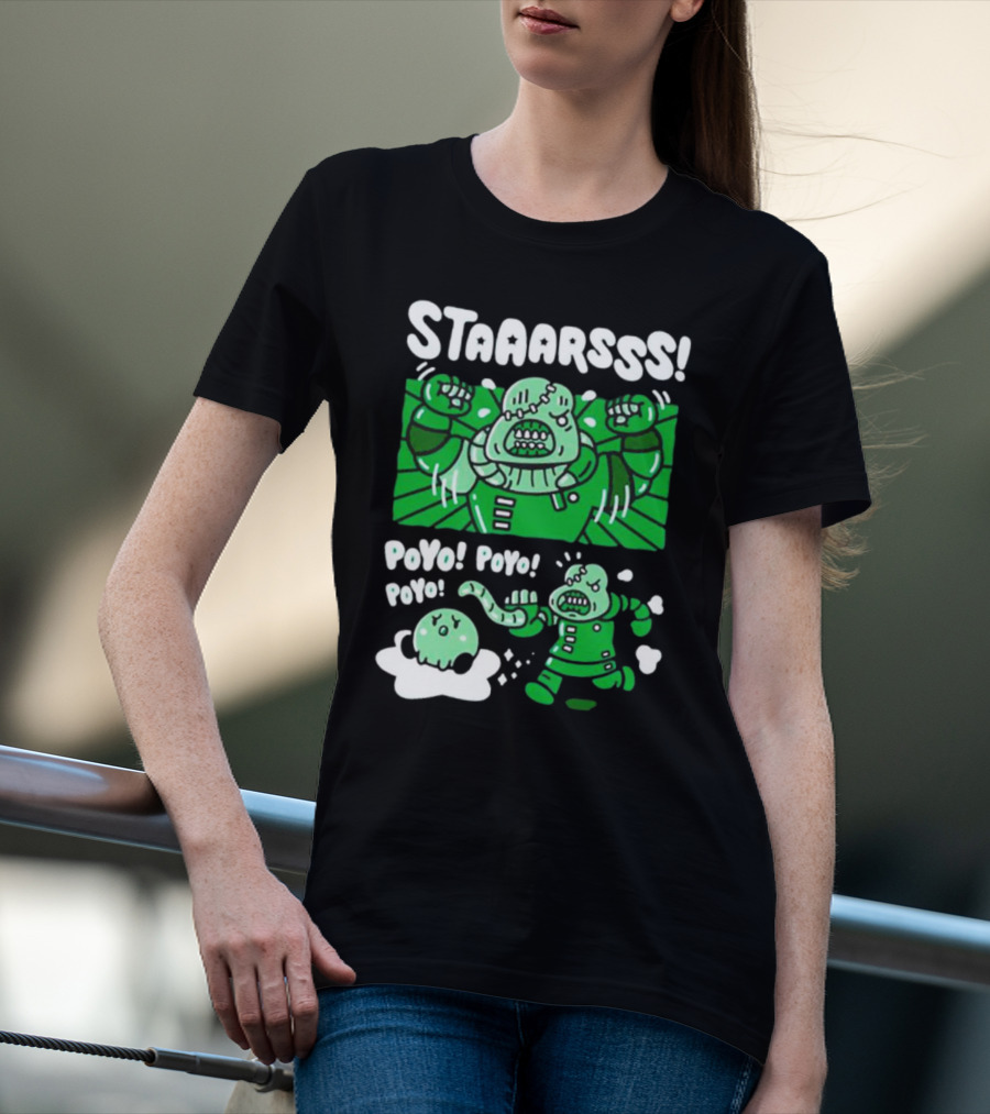 STAAARSSS Poyo Poyo Poyo Alien Creature Encounter T-Shirt