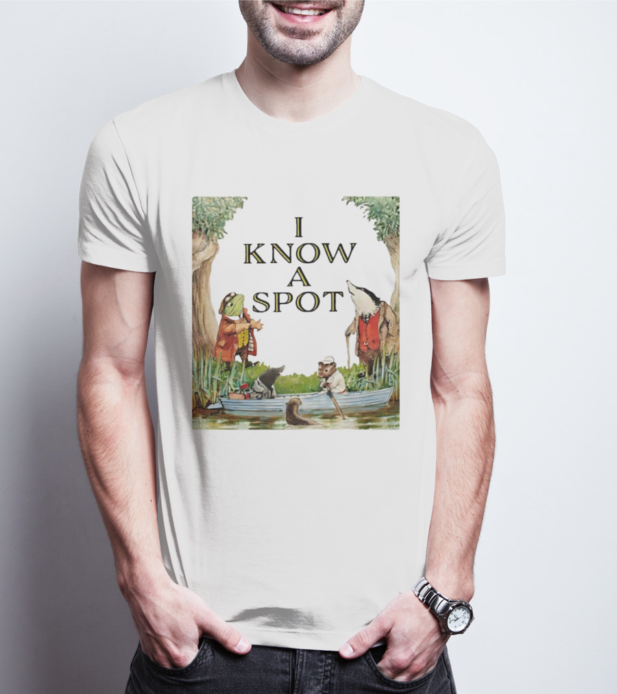 I Know A Spot Animals By The River With Friends T-Shirt