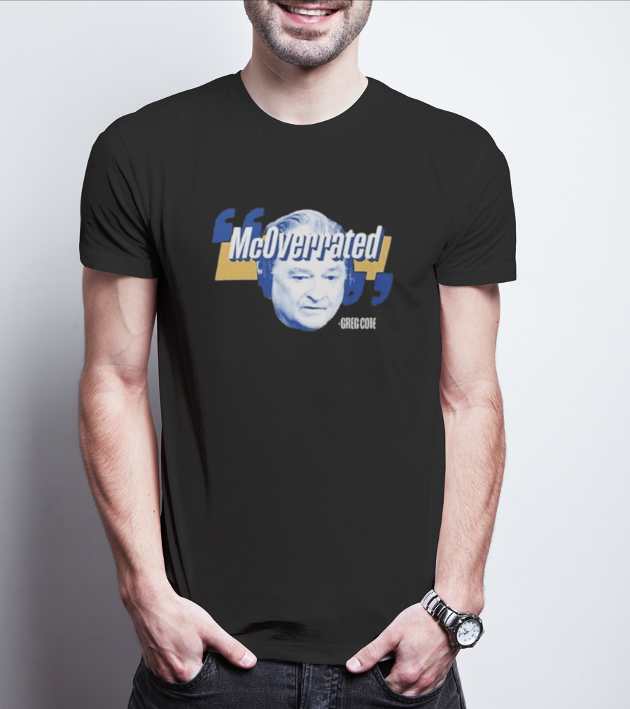 McOverrated Greg Cote Lebatard Face T-Shirt