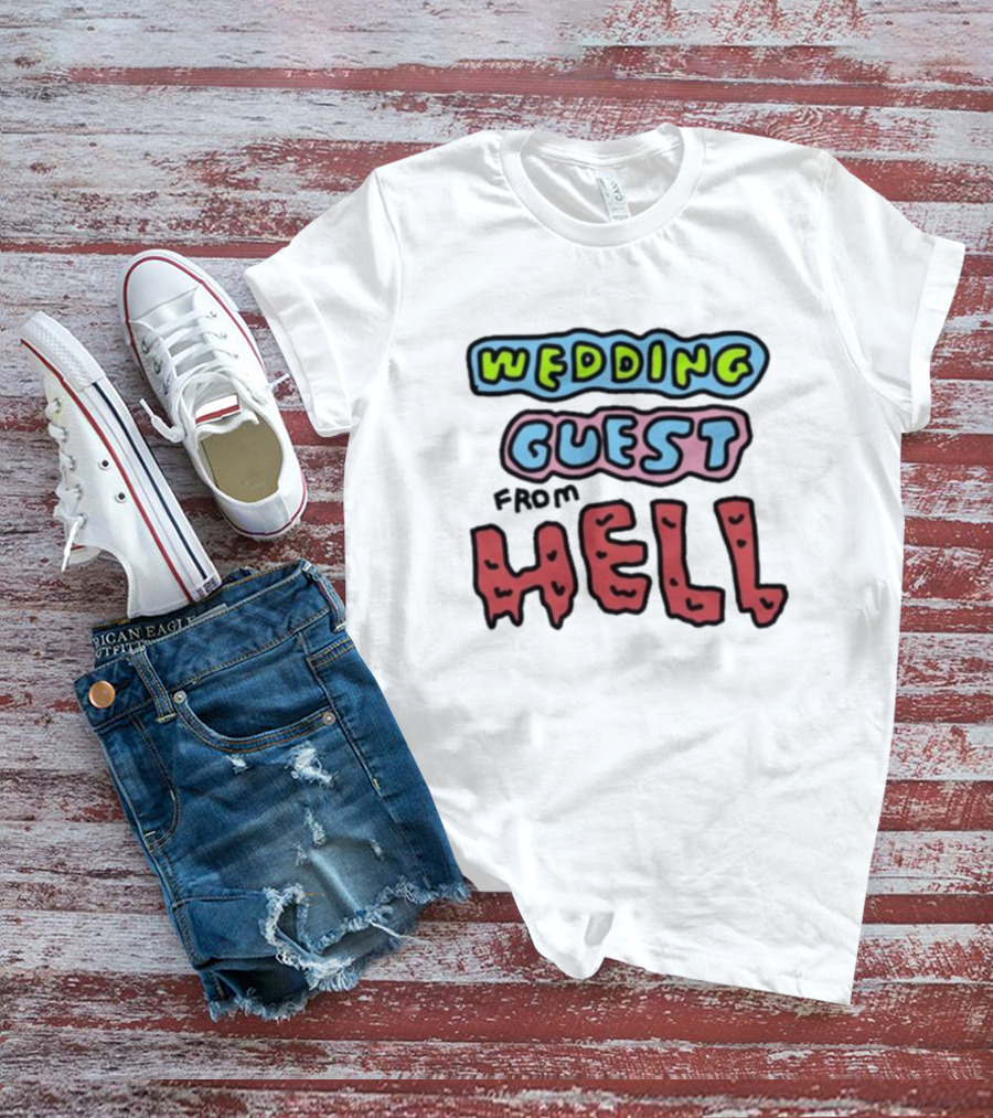 Wedding Guest From Hell Blocky T-Shirt