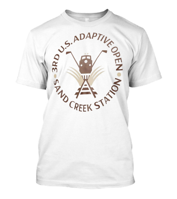 3RD U.S. Adaptive Open Sand Creek Station 2024 Kansas Iconic Train T-Shirt