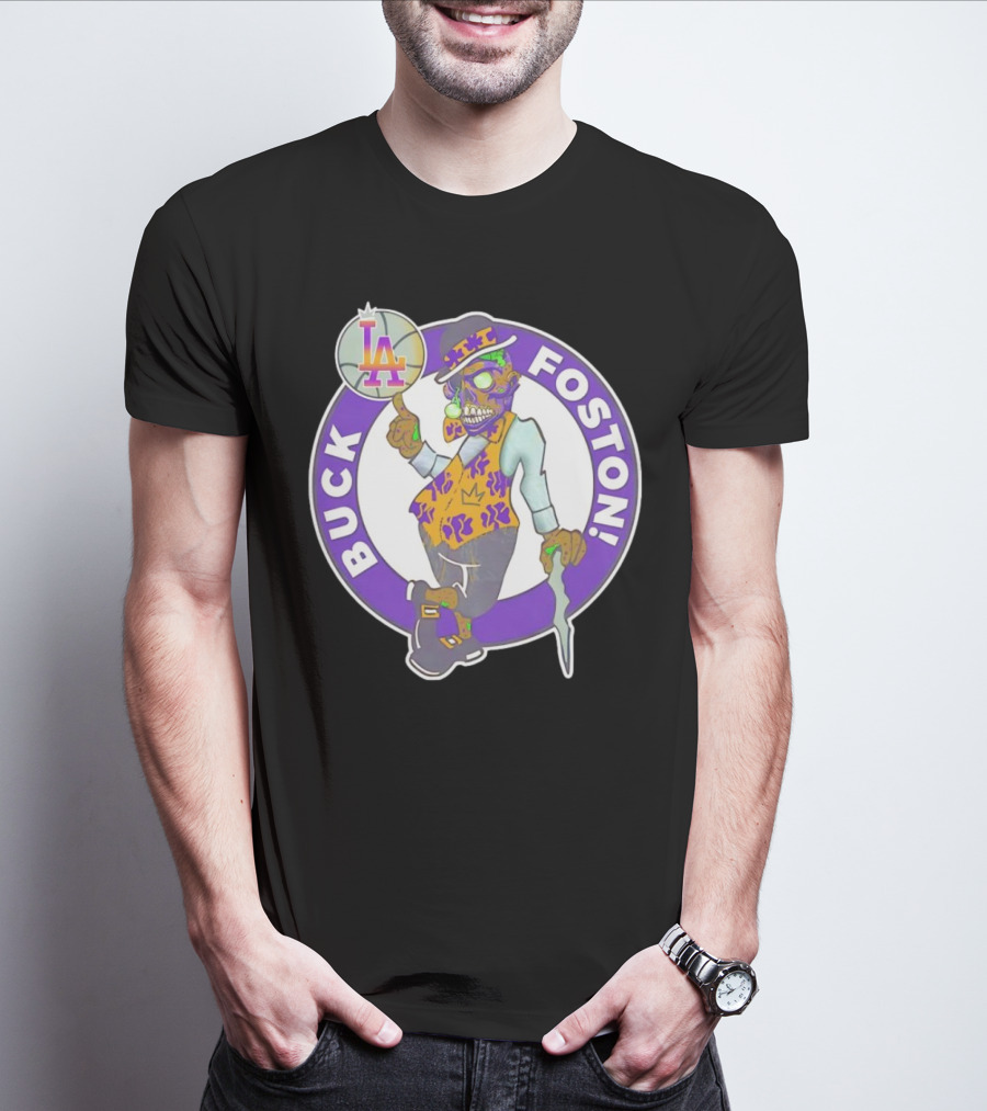 Buck Foston LA Boston Celtics T-Shirt
