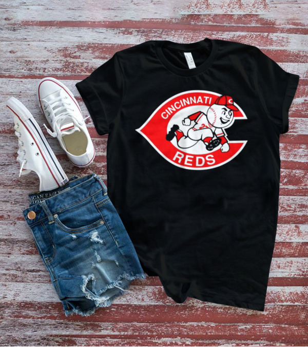 Cincinnati Reds Mascot MLB Baseball T-Shirt