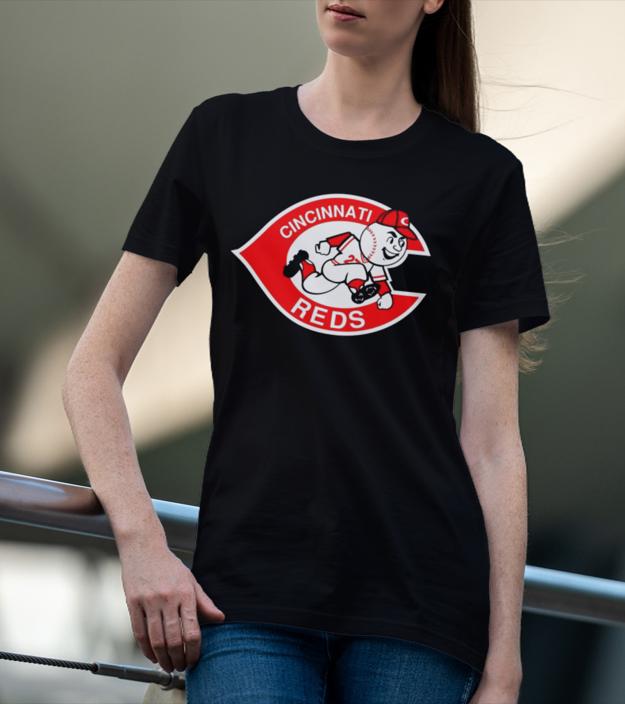 Cincinnati Reds Mascot MLB Baseball T-Shirt