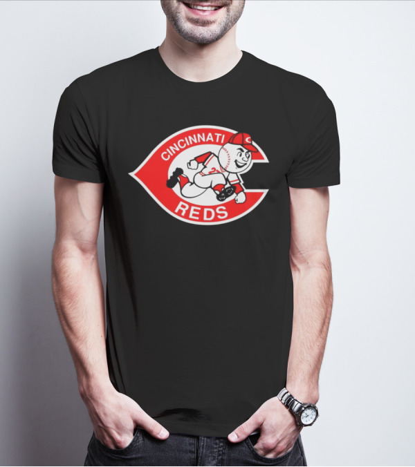 Cincinnati Reds Mascot MLB Baseball T-Shirt