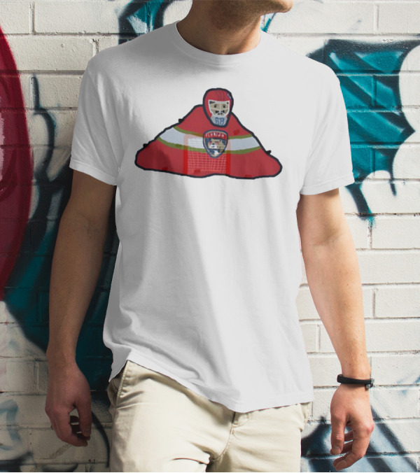 Florida Panthers Sergei Blob-Rovsky Hockey Goalie Net T-Shirt