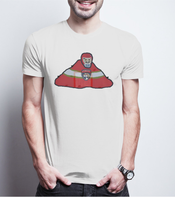 Florida Panthers Sergei Blob-Rovsky Hockey Goalie Net T-Shirt