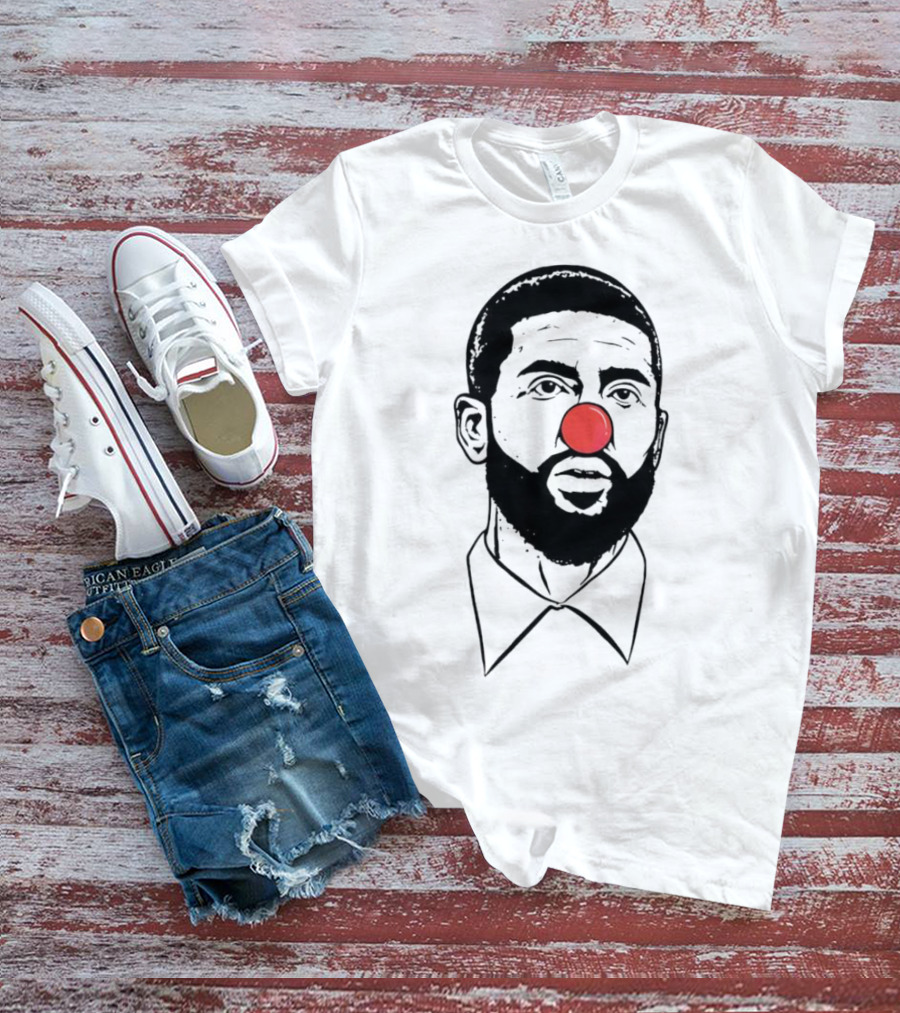 Kyrie Irving Clown Nose Basketball Player T-Shirt
