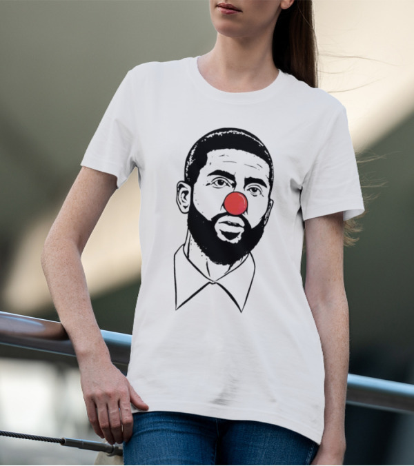 Kyrie Irving Clown Nose Basketball Player T-Shirt