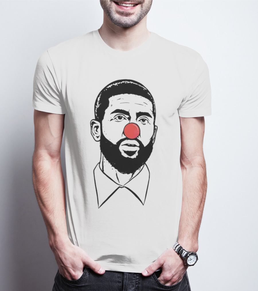 Kyrie Irving Clown Nose Basketball Player T-Shirt