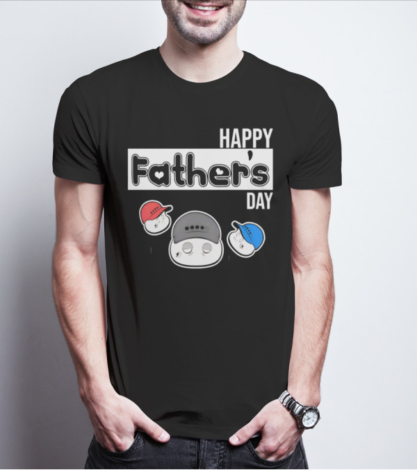Happy Father’s Day Metokur Inspired Emoji Trio T-Shirt