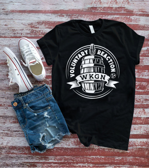 Voluntary Reaction WKGN Microphone Barrel T-Shirt