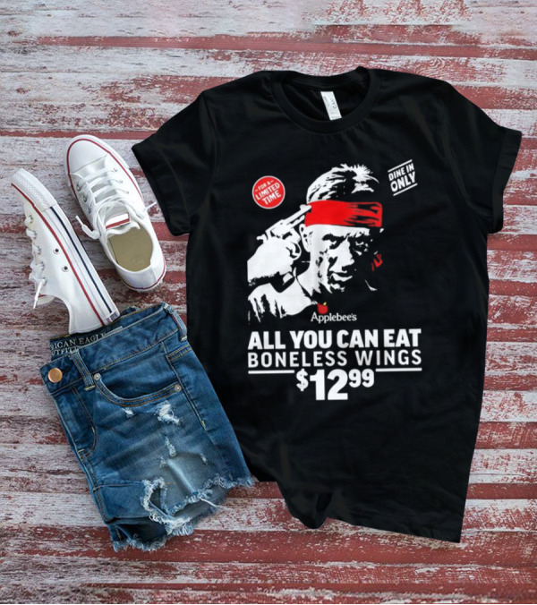 Applebee's All You Can Eat Boneless Wings Dine In Only For A Limited Time $12.99 T-Shirt